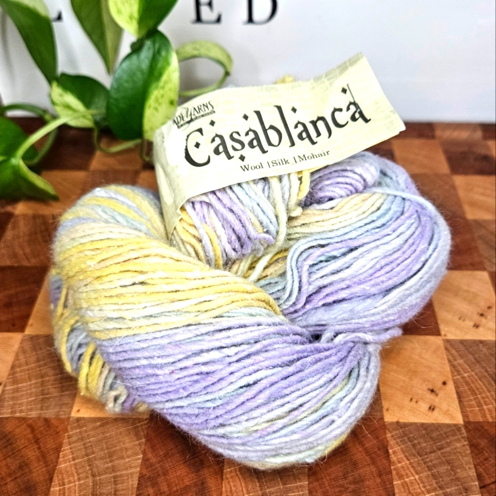 Cascade Yarns Casablanca Color 13 Sea Glass Wool Silk Mohair Yarn Blend
